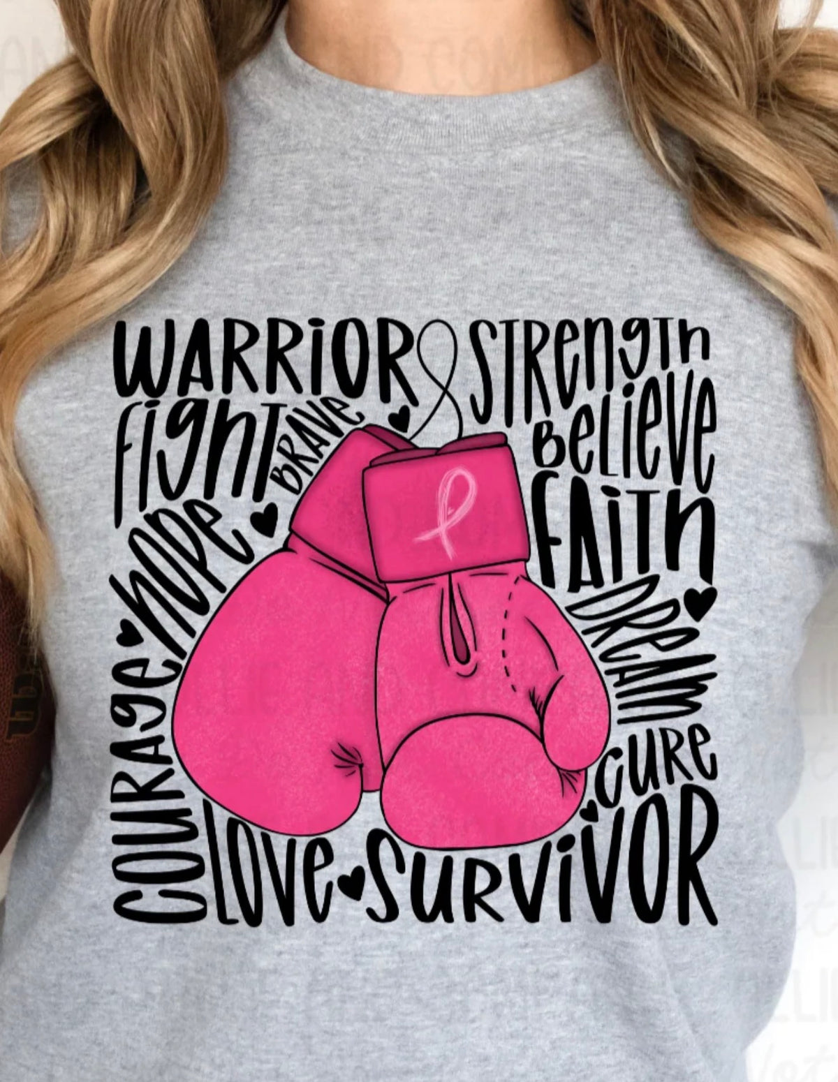 Fight like a Warrior Breast Cancer Crewneck