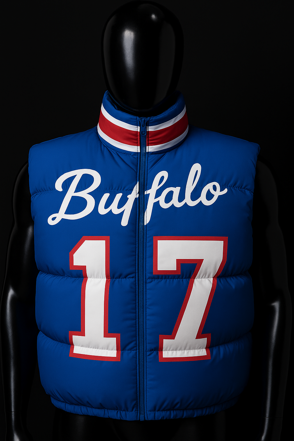 Buffalo Tailgate Vest-Cropped
