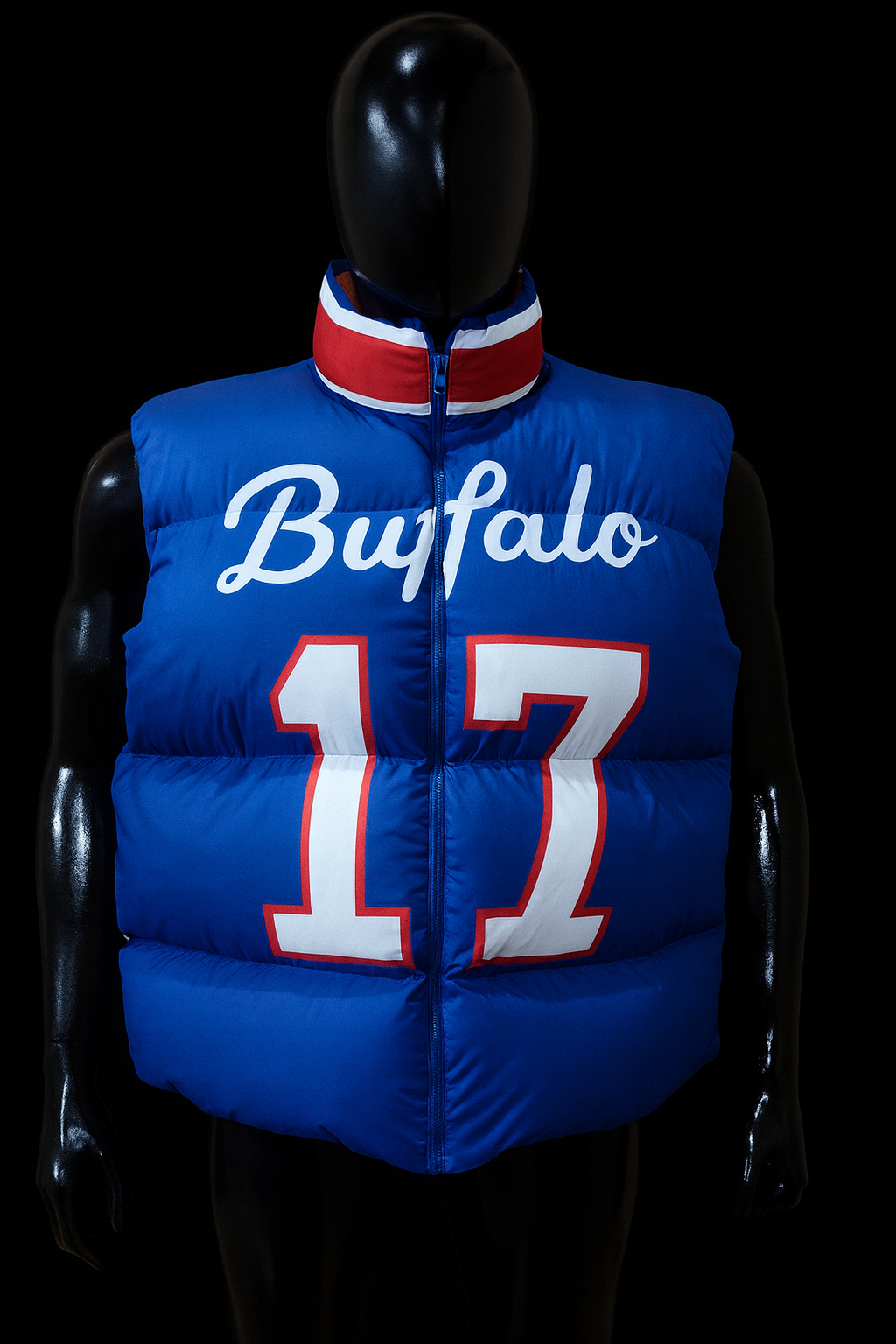 Buffalo Tailgate Vest- Not Cropped