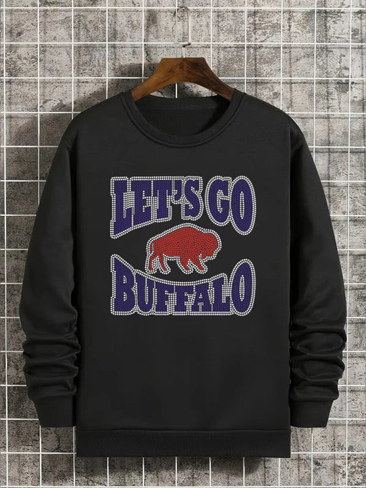 Preorder: Let’s Go Buffalo Rhinestone Crew