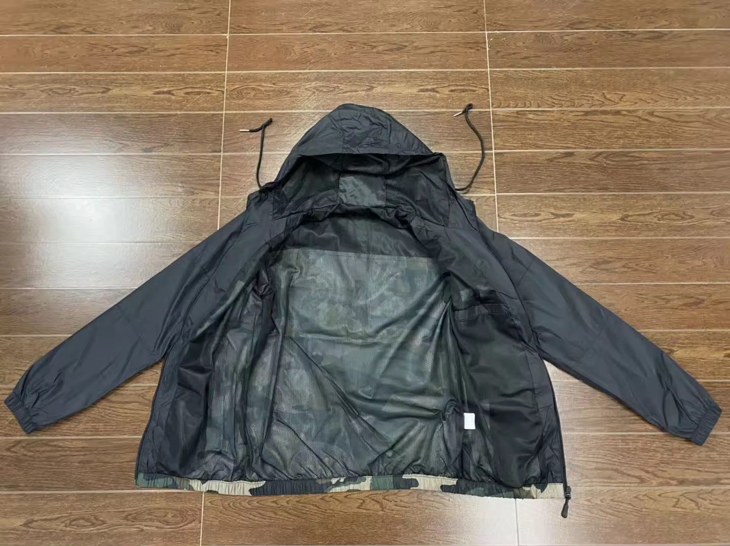 Black BUF Windbreaker
