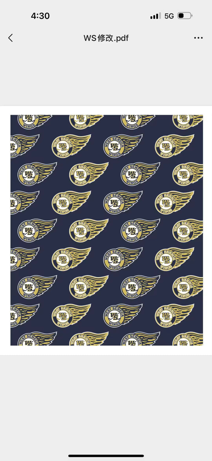 Preorder: West Seneca Wings Blankets