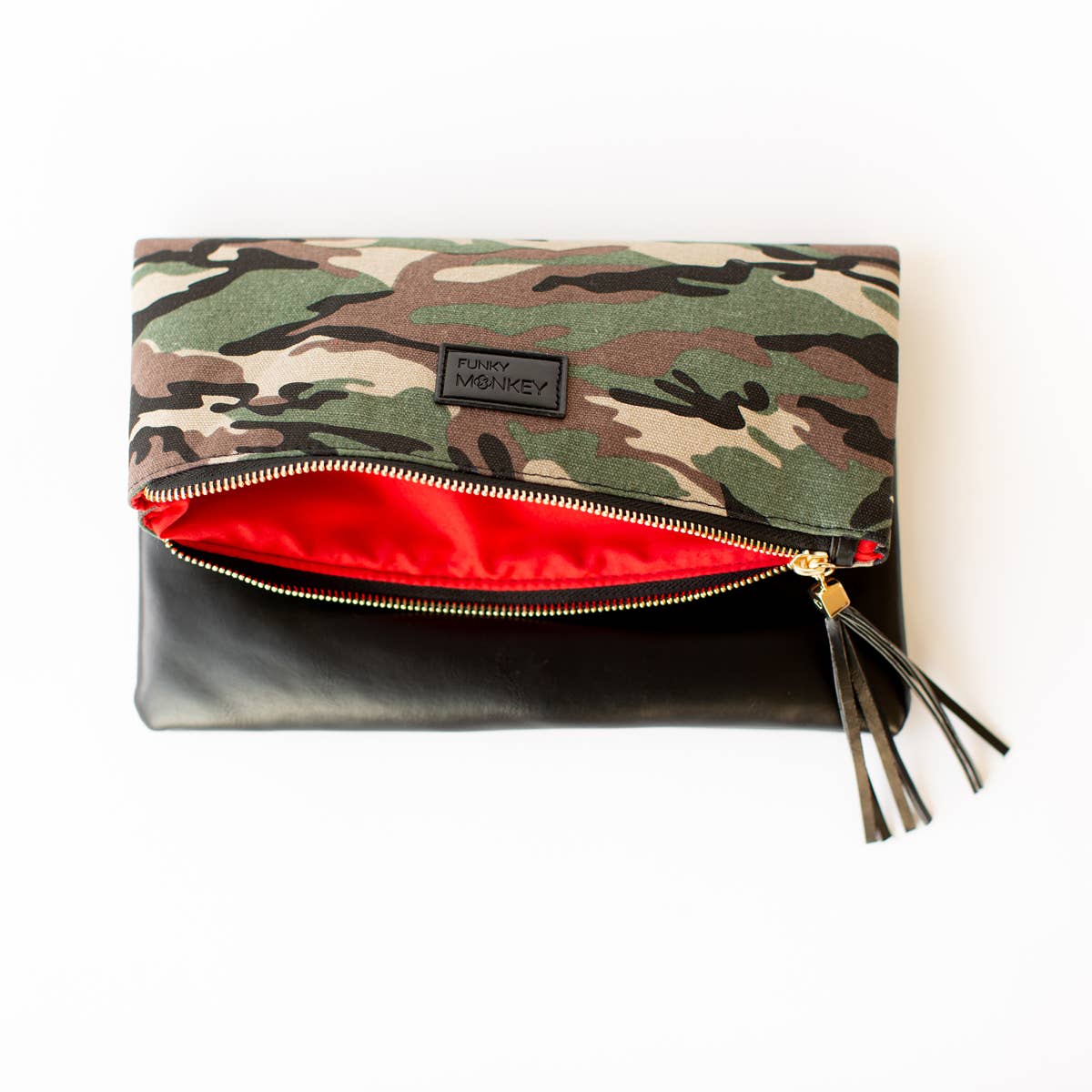 Camo Fold-over Clutch
