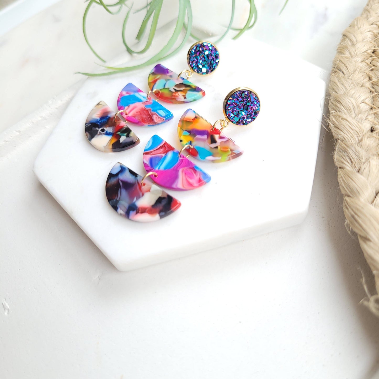 Blaire Earrings- Fiesta
