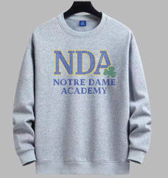 Notre Dame Rhinestone Crewneck