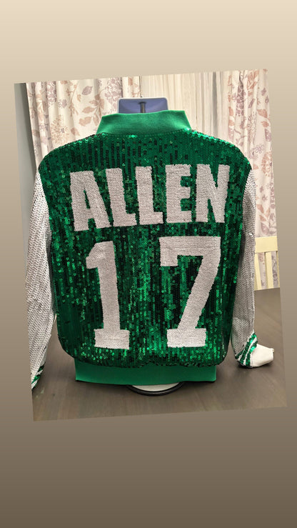 St Patricks Buffalo Sequin Jacket