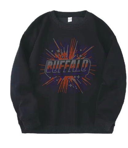 Buffalo Starburst Rhinestone
