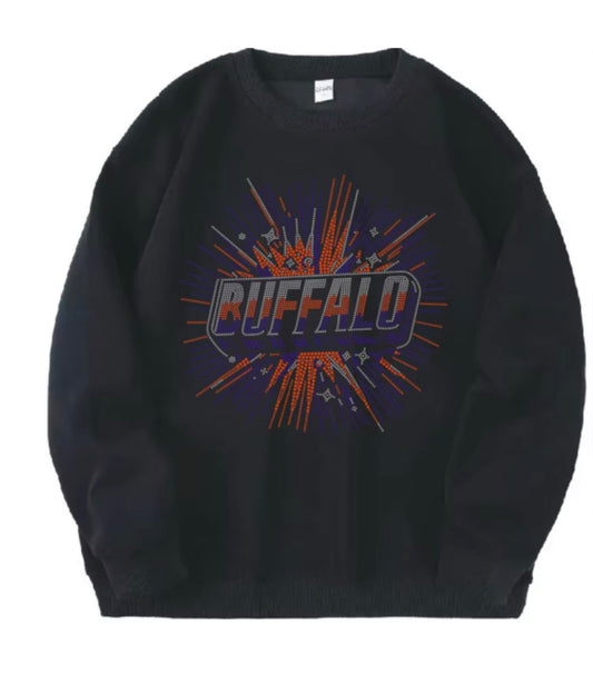 Buffalo Starburst Rhinestone