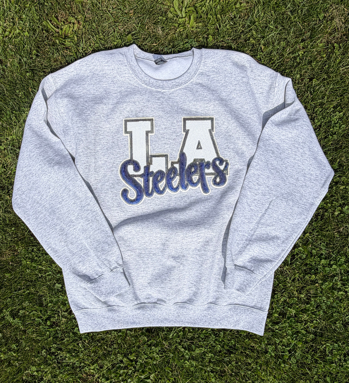 La Steelers Sequin Crew