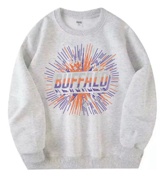Buffalo Starburst Rhinestone