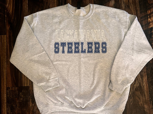 Lackawanna Steelers Block Print