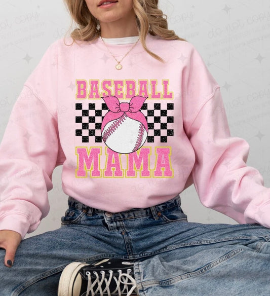 Baseball Mama- Pink