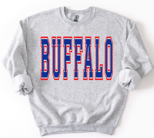 Buffalo Oversized Outlined Crew