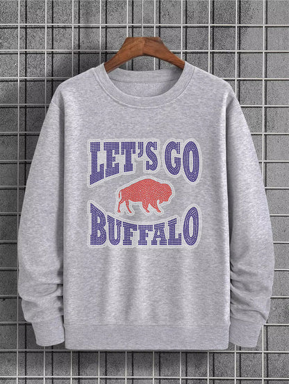 Preorder: Let’s Go Buffalo Rhinestone Crew