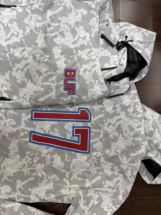 Gray Camo Windbreaker