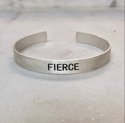 Choose Your Word Copper Cuff