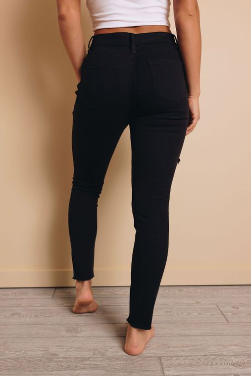 Abbey High Waisted Distressed Jeans